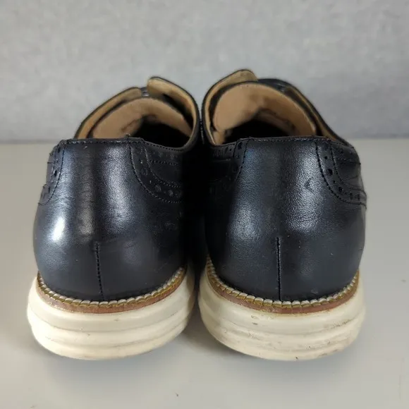 Cole Haan Original Grand Men's Wingtip Oxfords‎ Dress Shoes Sz 13 C20775 Black