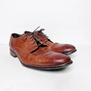 Cole Haan Tan Brown Leather Cap Oxford Dress Shoes Size 10.5 Men’s