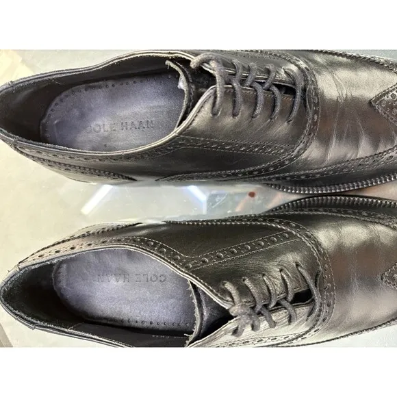 Cole Haan Williams Men's Oxfords Wingtip Dress Shoes Size 9.5 Leather C12209