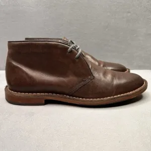 Cole Haan Grand.Os Mens Size 9.5 (M) Chukka Boots Brown Leather Lace Up Dress