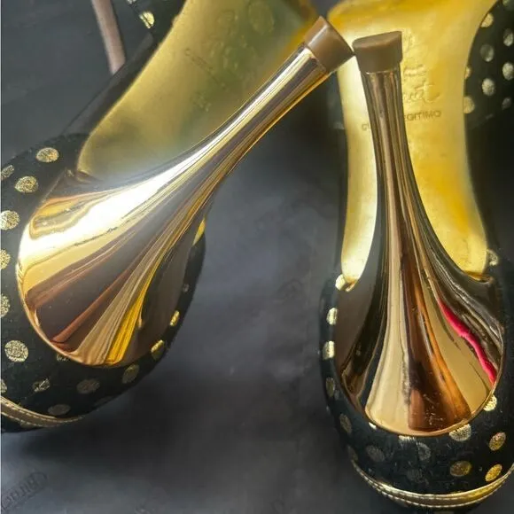 COMME Il FAUT Shoes polka dot y2k sandals rare heels buenos aires open toe