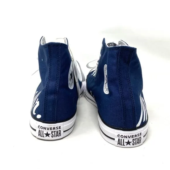 Converse Chuck Taylor High Wedding Blue Canvas Men’s Sneaker Custom 171212C-BUWT