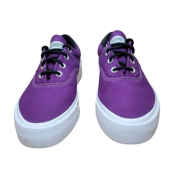 CONVERSE SKID GRIP CVO CANVAS VIOLET Retro SHOES W 8.5/M 7 SNEAKERS 170942C New
