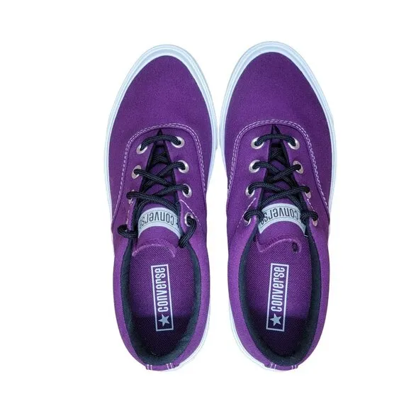 CONVERSE SKID GRIP CVO CANVAS VIOLET Retro SHOES W 8.5/M 7 SNEAKERS 170942C New