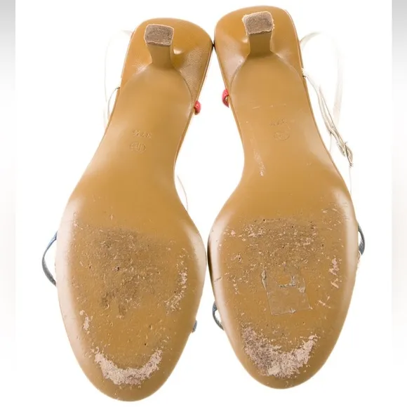 COPY - The Row Bare Tri-Color Leather Sandals Women Size 7.5