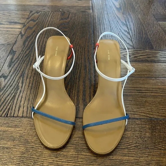 COPY - The Row Bare Tri-Color Leather Sandals Women Size 7.5