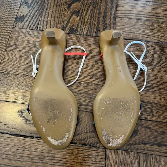 COPY - The Row Bare Tri-Color Leather Sandals Women Size 7.5