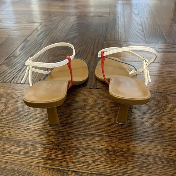 COPY - The Row Bare Tri-Color Leather Sandals Women Size 7.5