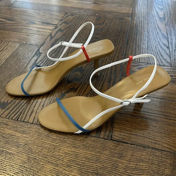 COPY - The Row Bare Tri-Color Leather Sandals Women Size 7.5