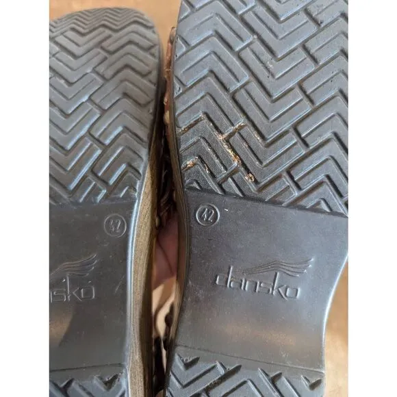 Dansko Brown Leather Sandals size 11