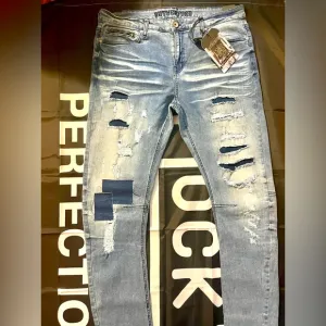 Distressed Rutherford Denim