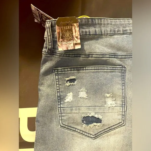 Distressed Rutherford Denim