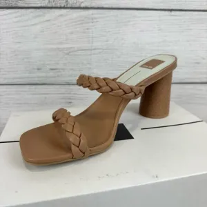 Dolce Vita Cafe Stella Nairi Woven Braided Strappy Heeled Sandals Size 11