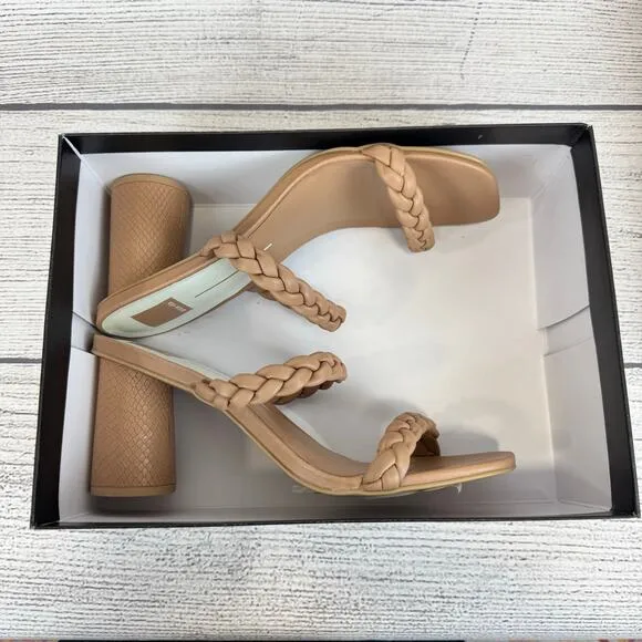 Dolce Vita Cafe Stella Nairi Woven Braided Strappy Heeled Sandals Size 11