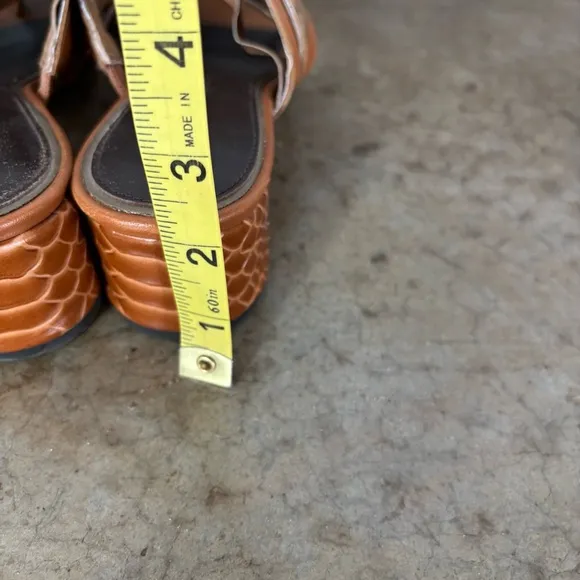 Donald Pliner Marlow Leather Strappy Sandals Size 7.5