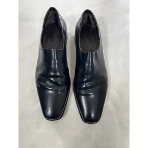 Donald Pliner Men’s REX Slip-On Loafer Black Stretch Nappa Dress Shoes size 9