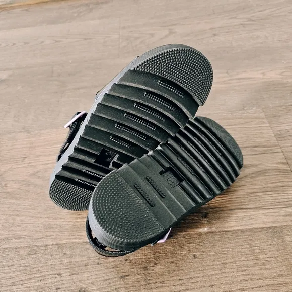 Dr. Martens Junior Marlowe Shimmer Heart Strap Sandals