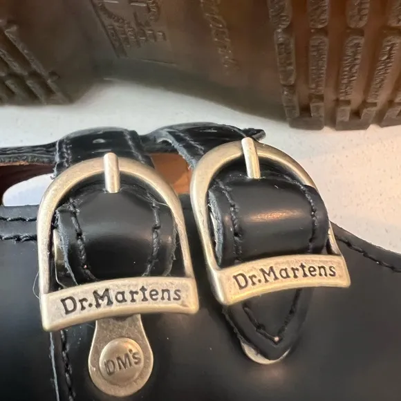 Dr. Martens Mary Jane Shoes Women’s Size 6 UK5 Black Leather 1291600