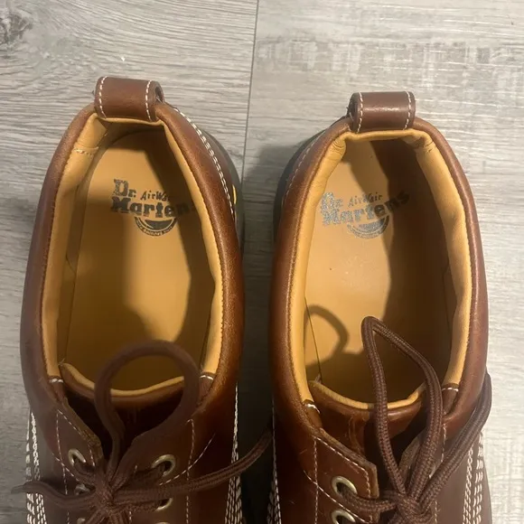 Dr. Martins LOWELL LEATHER MOC TOE SHOES