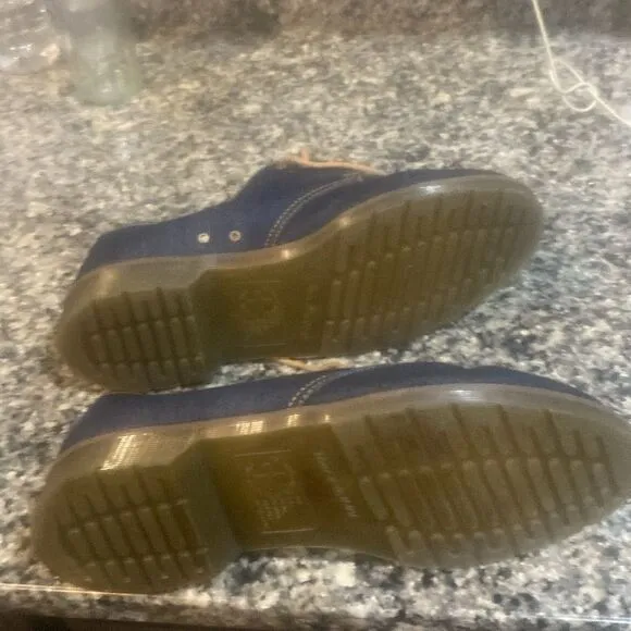 Dr Marten canvas leather men Sz 10