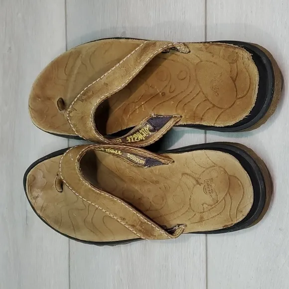 Dr.Martens Mens Y2K 2A92 Leather Thong Sandals Flats shoes sz 11