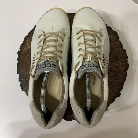 Ecco Biom Natural Motion Yak Leather Spikeless Golf Shoes Size 12 - 12.5 EU 46