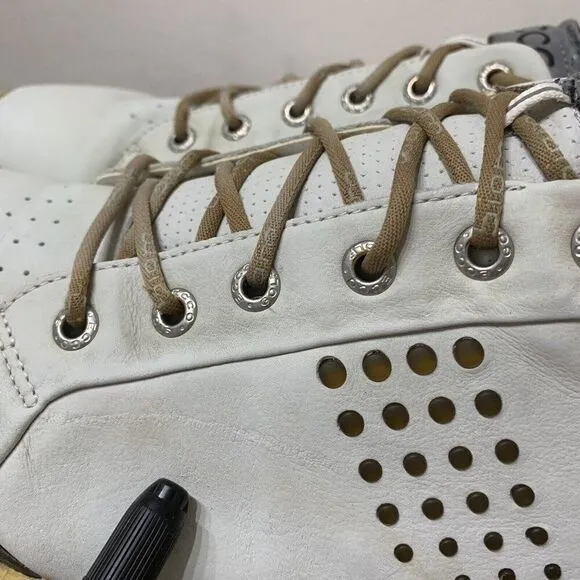 Ecco Biom Natural Motion Yak Leather Spikeless Golf Shoes Size 12 - 12.5 EU 46