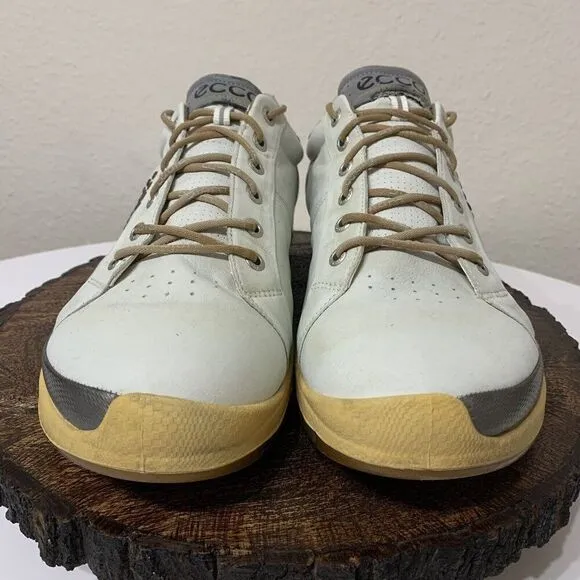 Ecco Biom Natural Motion Yak Leather Spikeless Golf Shoes Size 12 - 12.5 EU 46