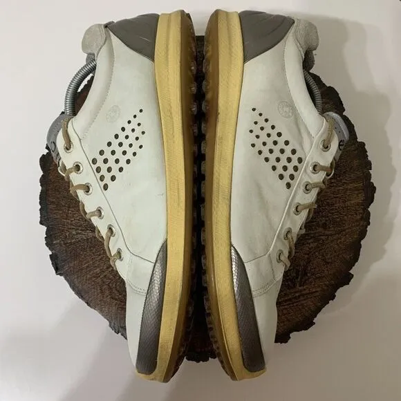 Ecco Biom Natural Motion Yak Leather Spikeless Golf Shoes Size 12 - 12.5 EU 46