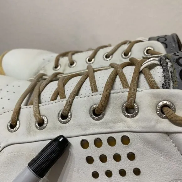 Ecco Biom Natural Motion Yak Leather Spikeless Golf Shoes Size 12 - 12.5 EU 46
