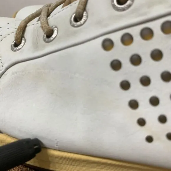 Ecco Biom Natural Motion Yak Leather Spikeless Golf Shoes Size 12 - 12.5 EU 46