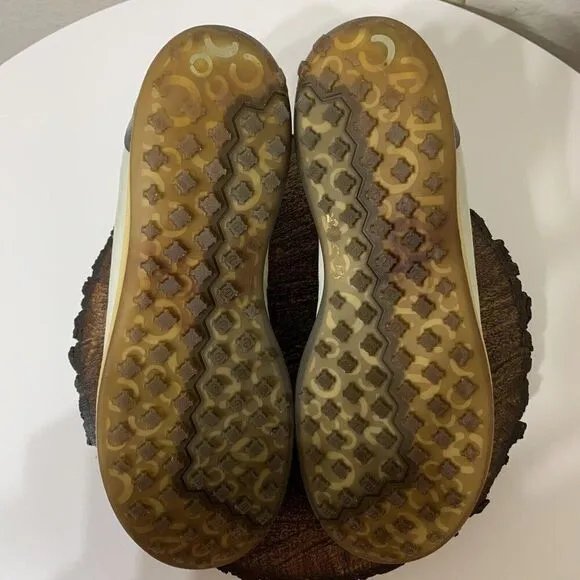 Ecco Biom Natural Motion Yak Leather Spikeless Golf Shoes Size 12 - 12.5 EU 46