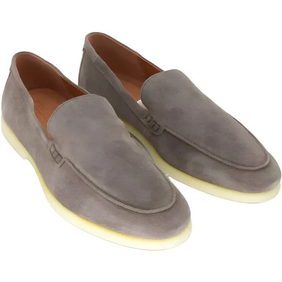 ECCO mens Citytray Lite Slip-on Loafer, Navajo Brown Nubuck, Size 13-13.5 US