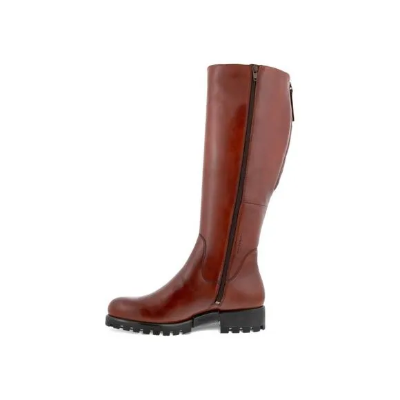 ECCO Womens Cognac Brown Calf Width Adjustment Modtray Boots Shoes 5-5.5