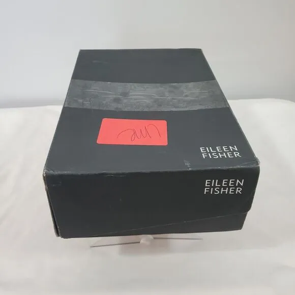 Eileen Fisher Sandals Women's 10 Strappy Noni Khaki Tumbled Leather Tan NIB