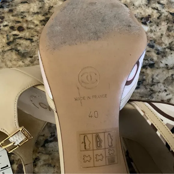 Elegant Chanel heels