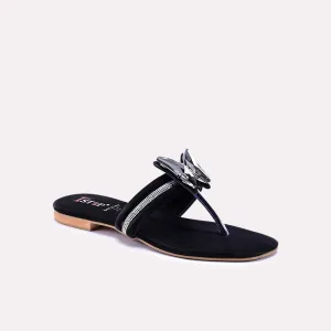 Emera Black Fancy Flats 0412787
