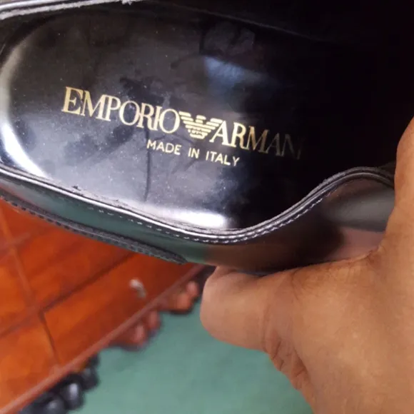 emporio armani men's shoes