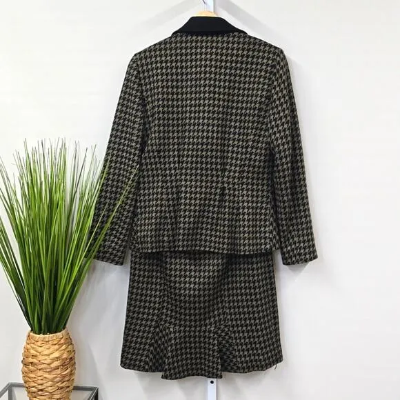 Etcetera Elegant Black Blazer &amp; Skirt Size 8 Set