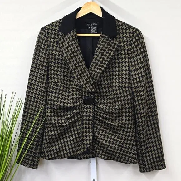 Etcetera Elegant Black Blazer &amp; Skirt Size 8 Set