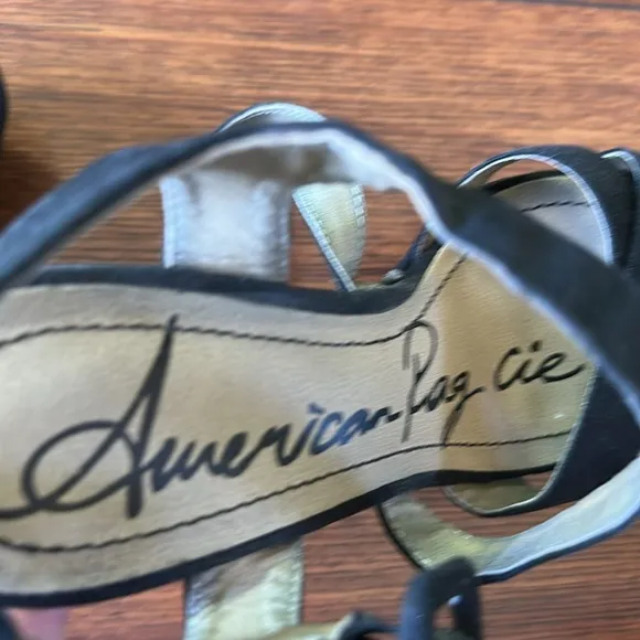 👡👡EUC American Rag Cie Centurion Style Open Toe Wedge Shoes👡👡