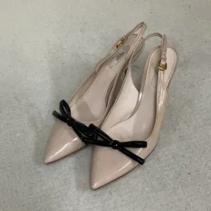 EUC woman’s PRADA high heel shoes with buckle around the ankle