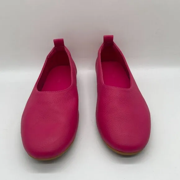 Everlane Flats Shoe Womens 7 Red Currant Pink The Day Glove Flats Ballet Preppy