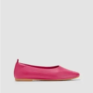 Everlane Flats Shoe Womens 7 Red Currant Pink The Day Glove Flats Ballet Preppy