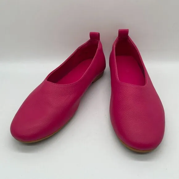 Everlane Flats Shoe Womens 7 Red Currant Pink The Day Glove Flats Ballet Preppy