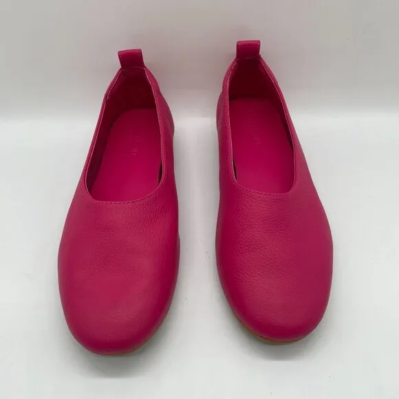 Everlane Flats Shoe Womens 7 Red Currant Pink The Day Glove Flats Ballet Preppy