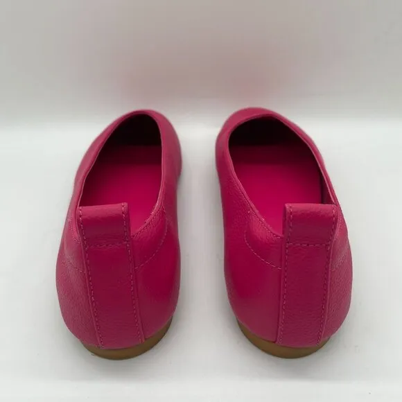 Everlane Flats Shoe Womens 7 Red Currant Pink The Day Glove Flats Ballet Preppy