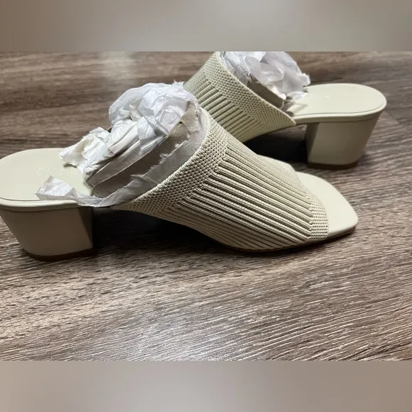 Everlane The Glove Mule in ReKnit Color Bone Size 5.5