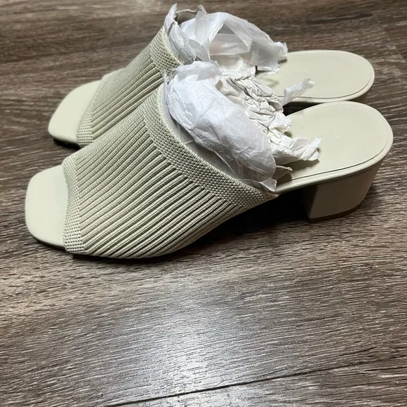 Everlane The Glove Mule in ReKnit Color Bone Size 5.5