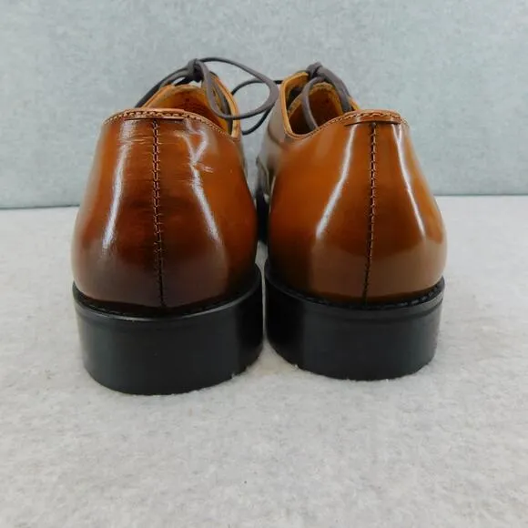 Express Men's Leather Cognac Polished Dress Shoes - Size 8 New